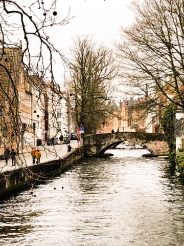 A river in Brugge