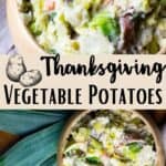 Thanksgiving Vegetable Stuffed Potatoes Pinterest Image middle design banner