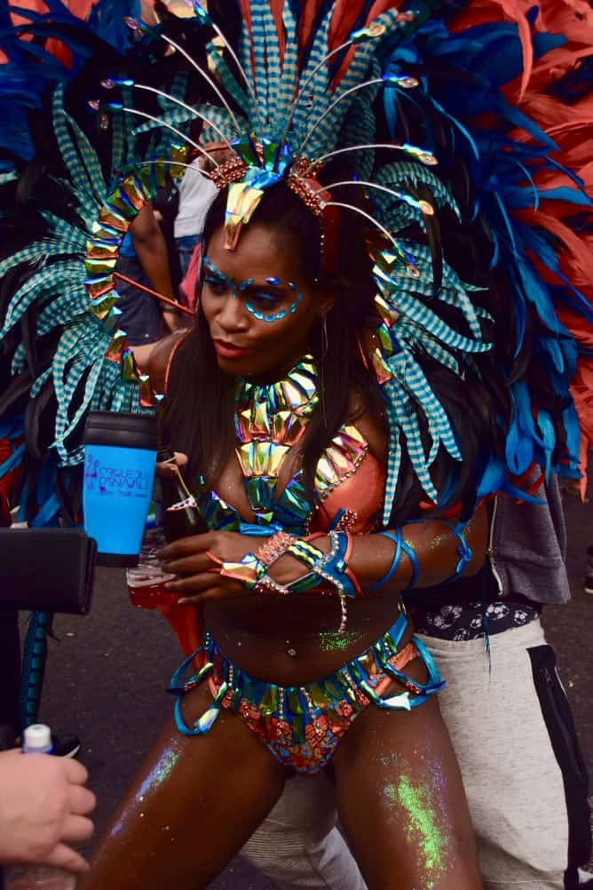 Carnival outfit in brazil 