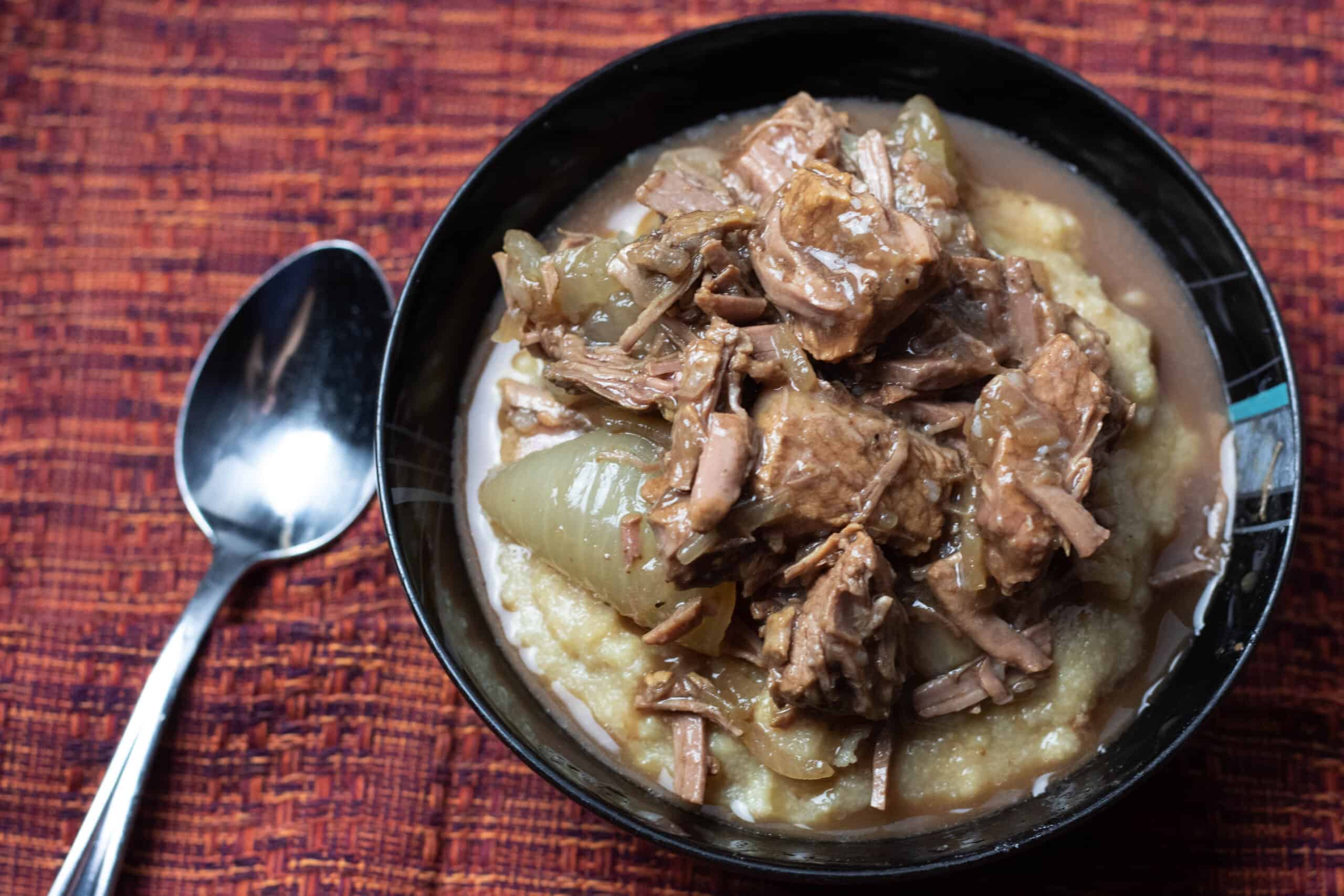 Slow Cooker Beef Stew (Seswaa)-image
