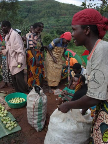 Market in Burundi