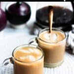 Iced Coffee Pinterest Image top black banner