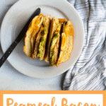 Peameal Bacon Sandwich Pinterest Image