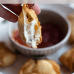 Cream Cheese Wontons Pinterest Image Top Clear Banner