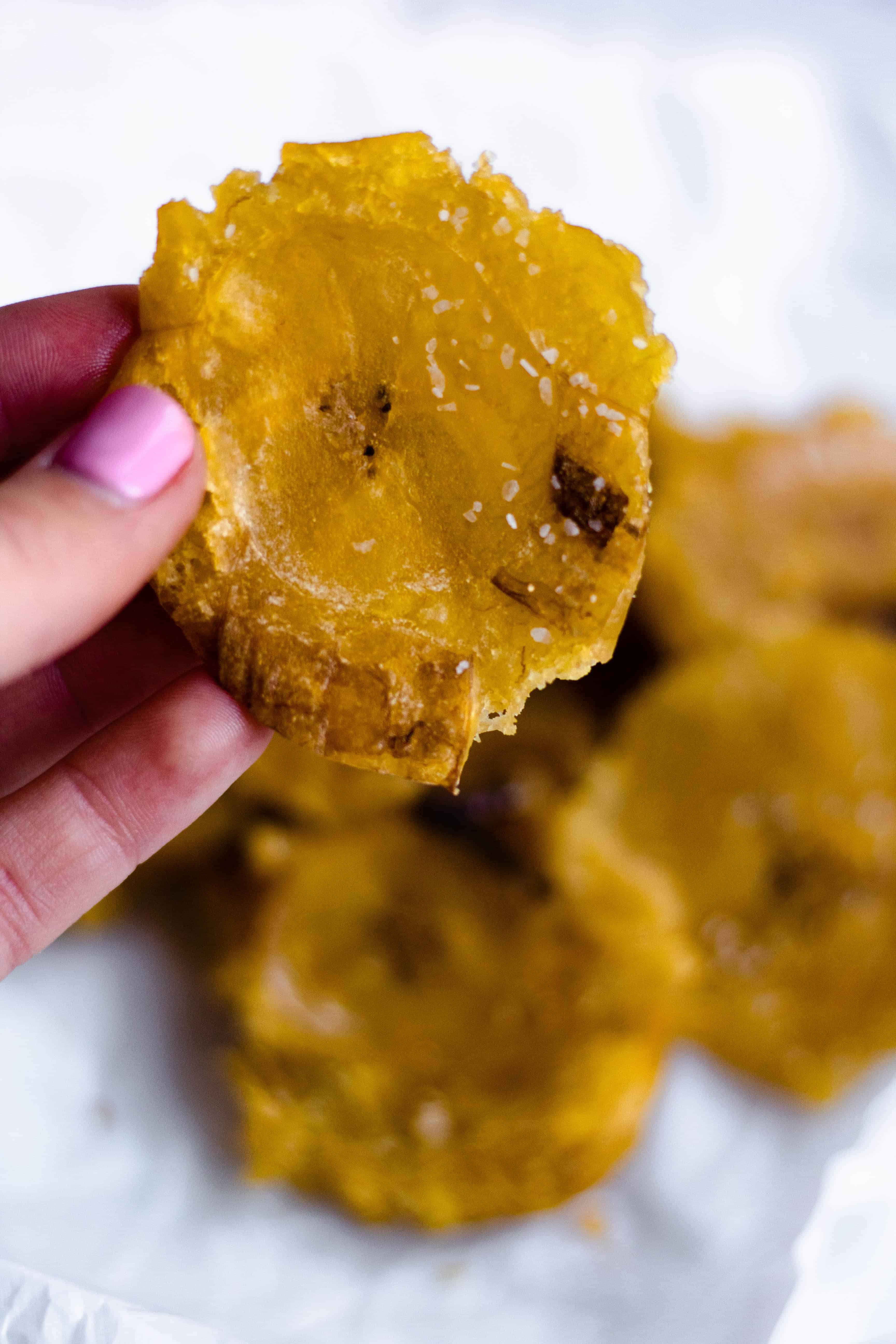 Perfectly Crispy Homemade Tostones Recipe - The Foreign Fork