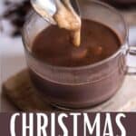 Christmas Hot Chocolate Pinterest Image bottom design banner
