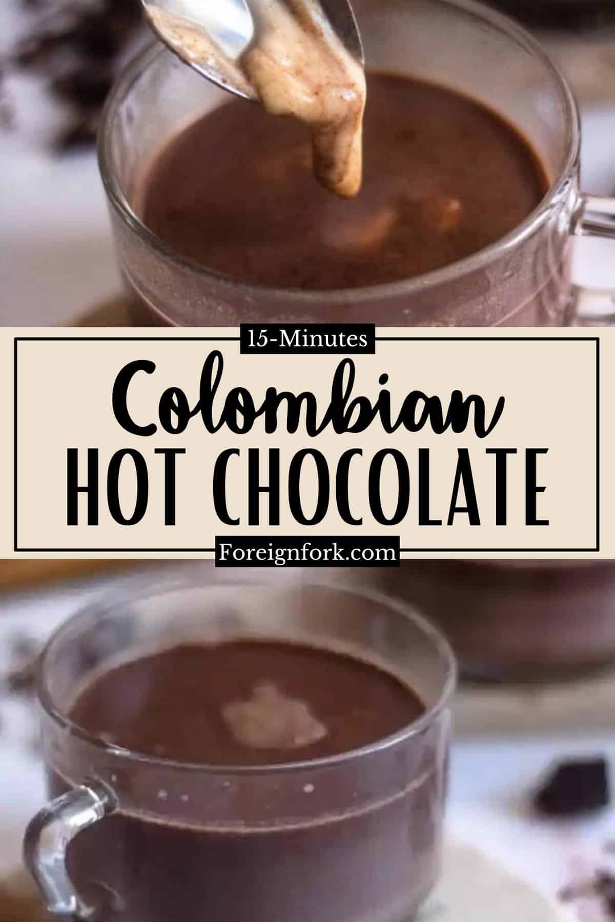 Colombian Hot Chocolate with Cheese The Foreign Fork