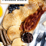 How to Make A Pancake Breakfast Board Pinterest Image