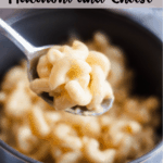 Thanksgiving Macaroni and Cheese Pinterest Image Top Clear Banner