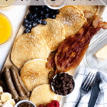 Back-To-School Pancake Breakfast Board Top Clear Banner