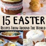 15 Easter Recipes From Around the World Pinterest Image middle design banner