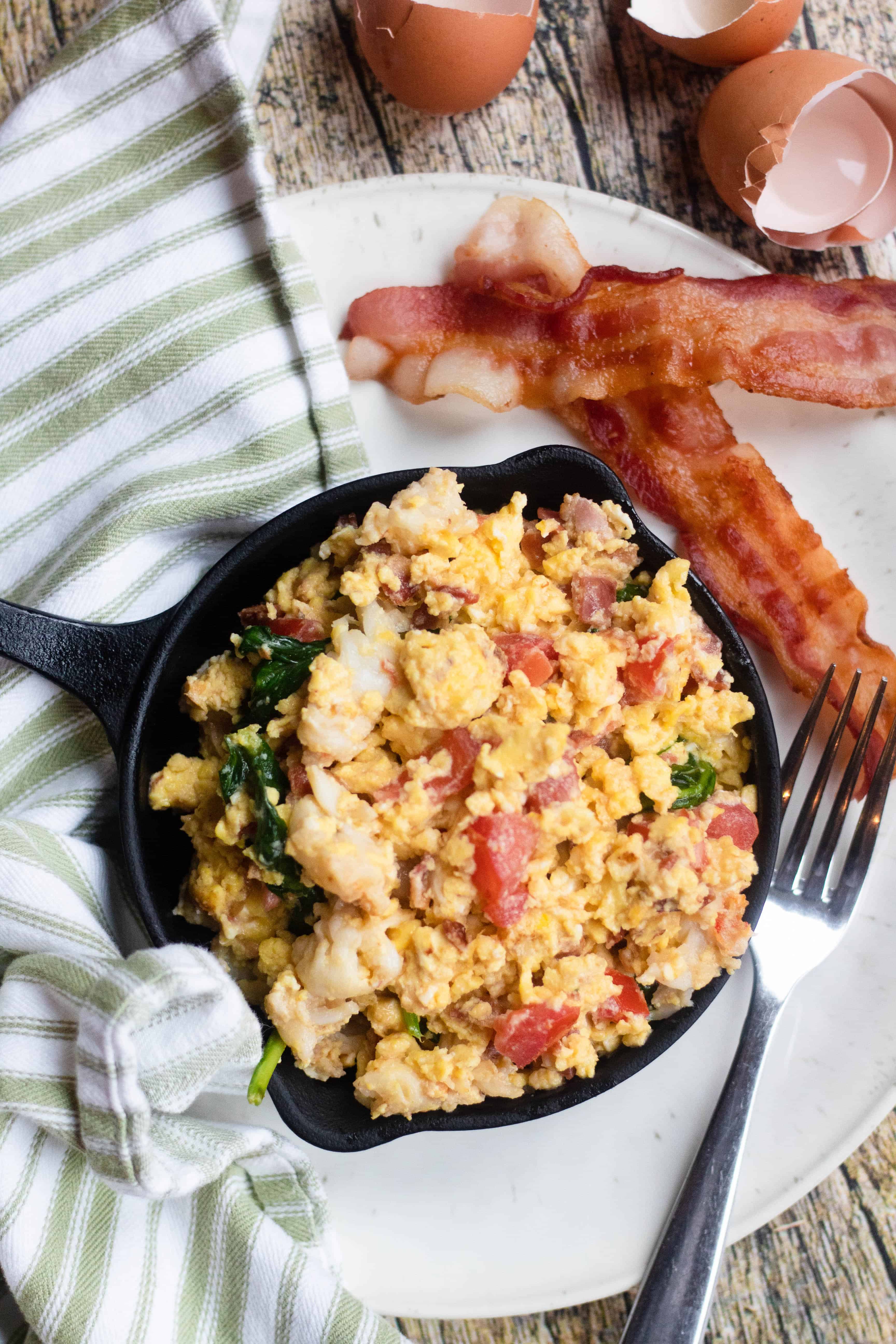 Lobster BLT Scrambled Eggs The Foreign Fork