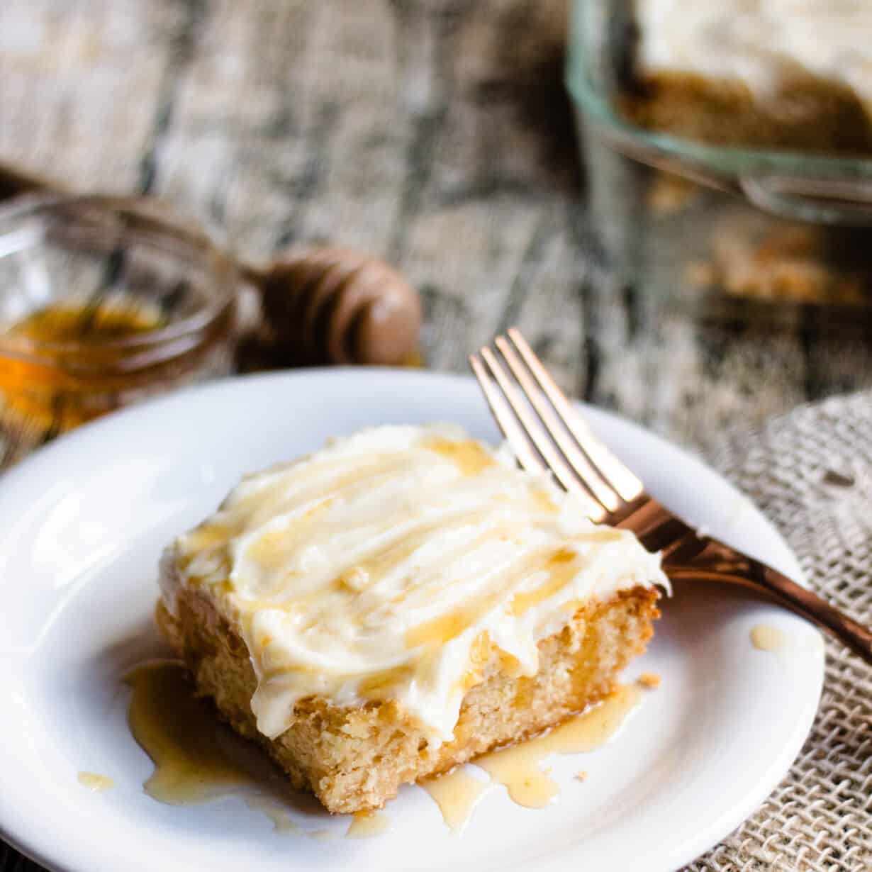 Honey Cake Recipe - The Foreign Fork