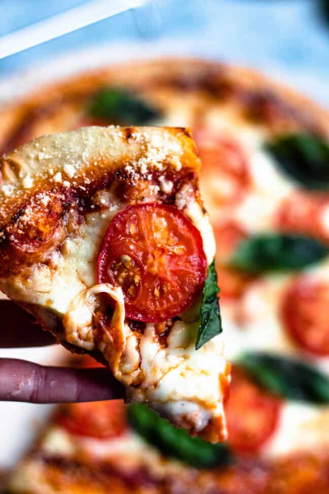 Homemade Margherita Pizza Recipe - The Foreign Fork