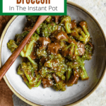 Instant Pot Beef and Broccoli Top Right Banner