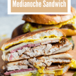 Medianoche Sandwich Pinterest Image