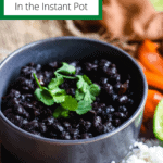 Cuban Black Beans in the Instant Pot Pinterest Image