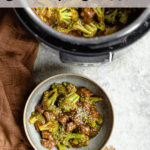 Instant Pot Beef and Broccoli Top Clear banner