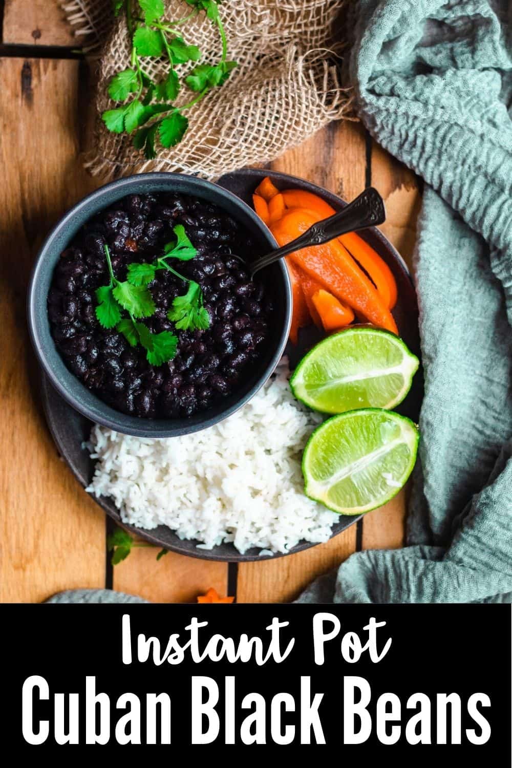 Instant Pot Cuban Black Beans The Foreign Fork