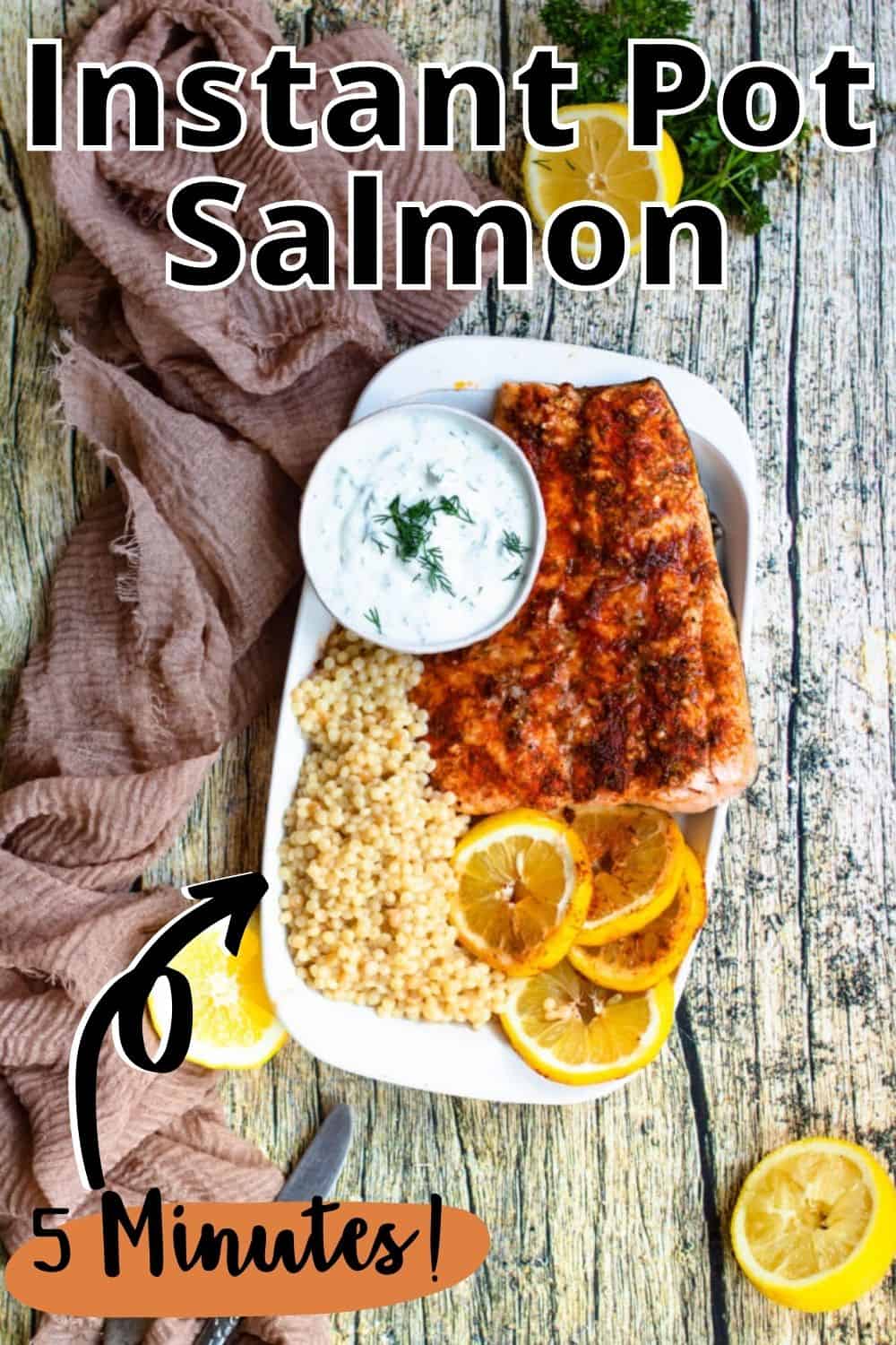 Instant Pot Salmon with Lemon and Dill - The Foreign Fork