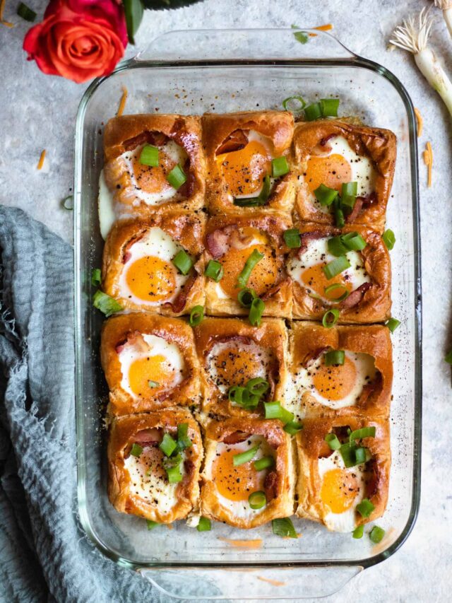 Hearty Breakfast Egg in a Hole Bake The Foreign Fork