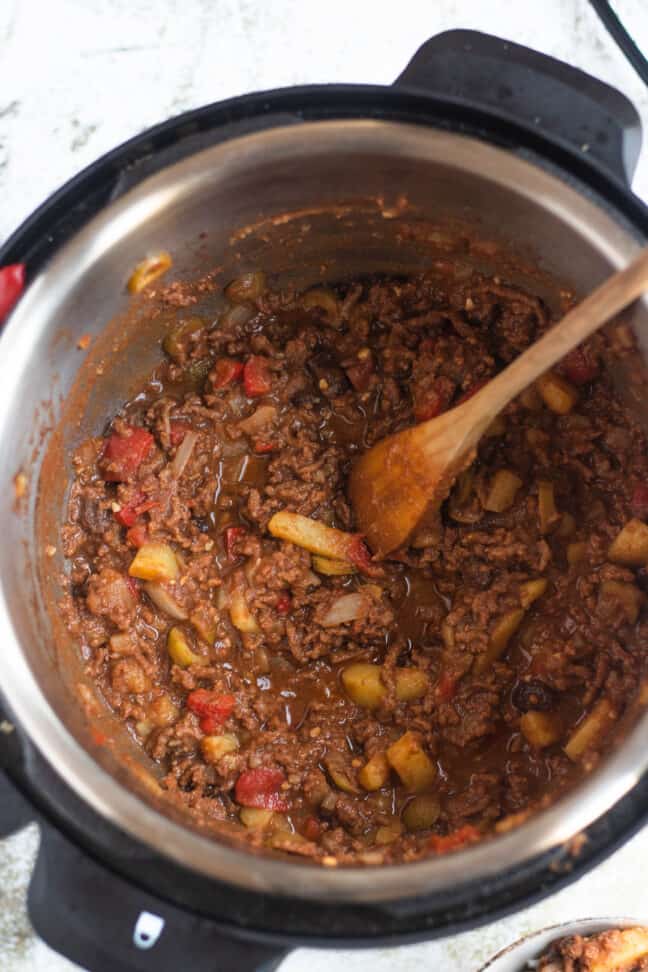 Cuban Picadillo Recipe in the Instant Pot - The Foreign Fork