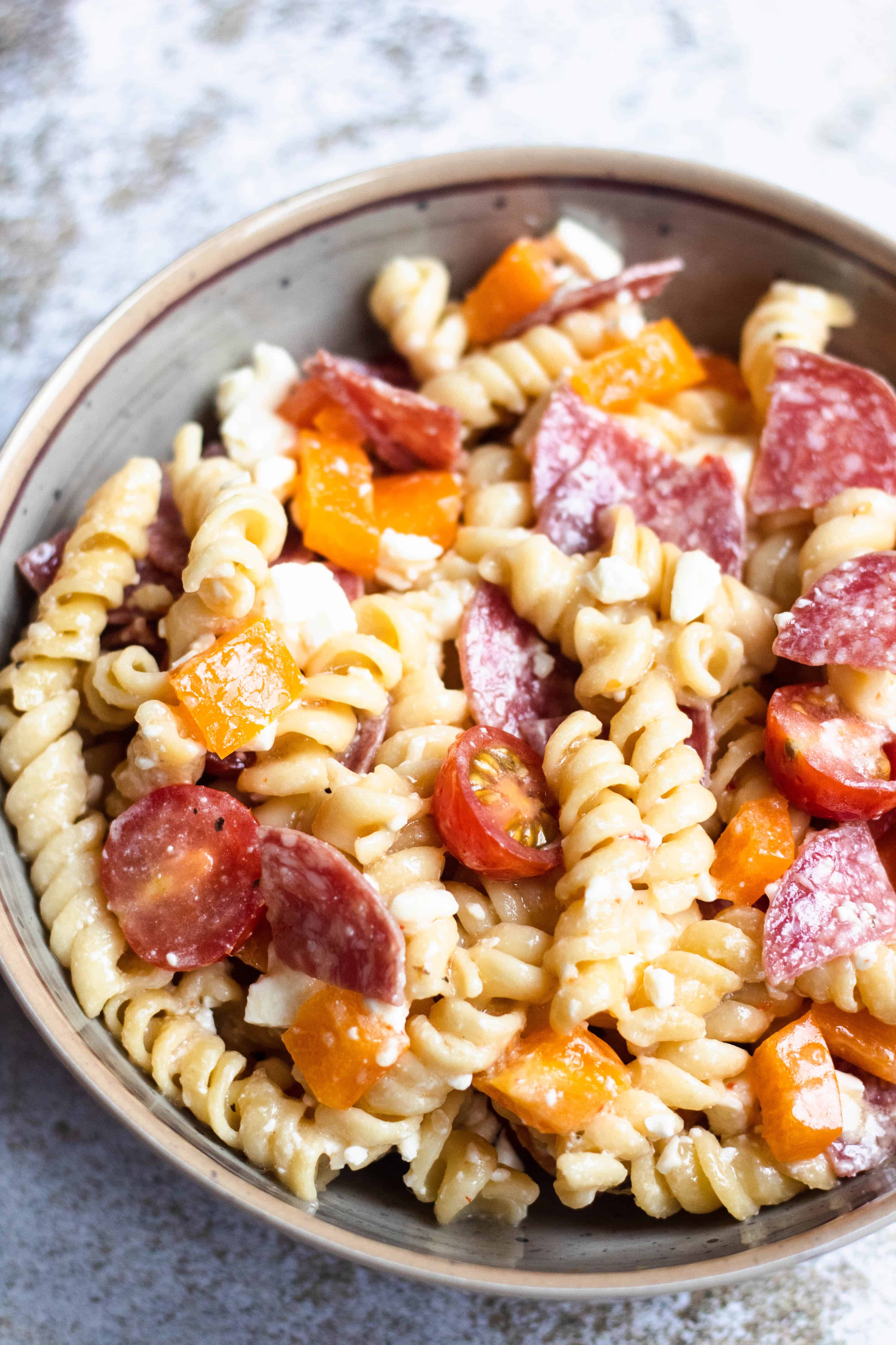 Easy Pasta Salad Recipe in Your Instant Pot - The Foreign Fork