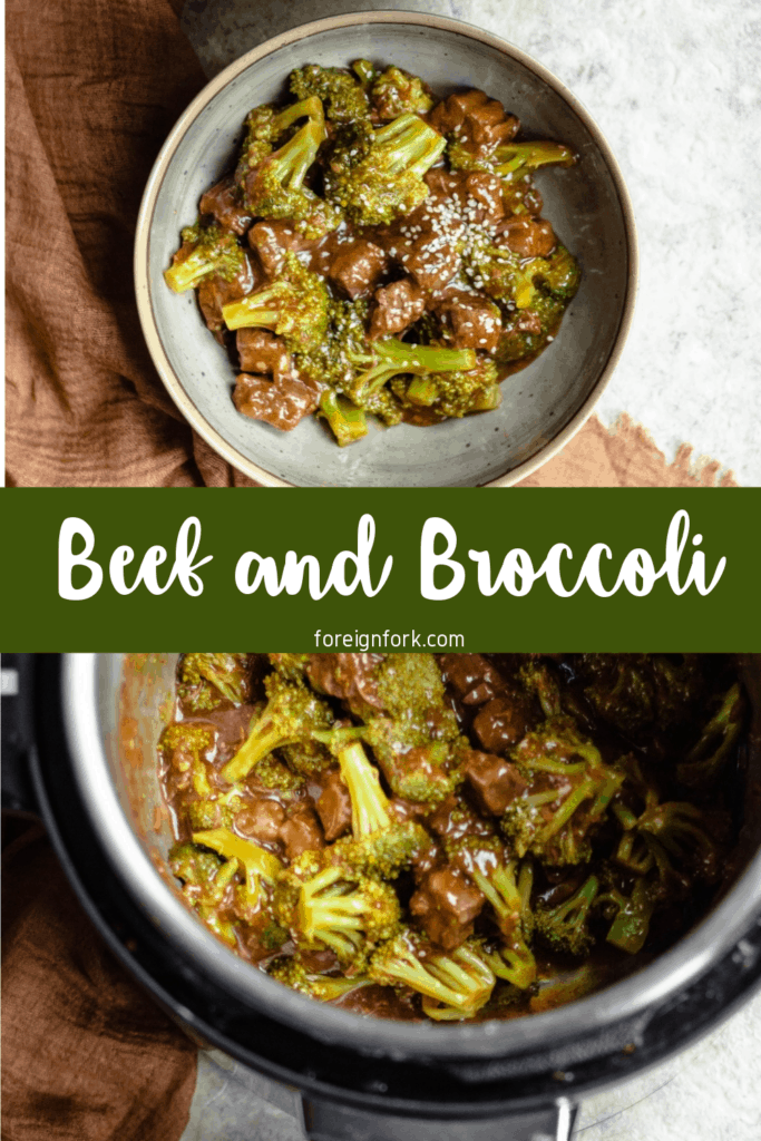 Beef and Broccoli Pinterest Image