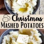 Christmas Mashed Potatoes Pinterest Image middle design banner