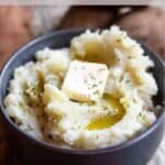 Christmas Mashed Potatoes Pinterest Image top clear banner