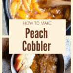 Peach Cobbler Pinterest