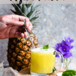 Pineapple Coconut Agua Fresca Pinterest Image Top Clear banner