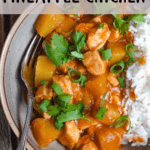 Pineapple Chicken in the Instant Pot gray banner