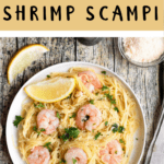 Instant Pot Shrimp Scampi Pinterest Image