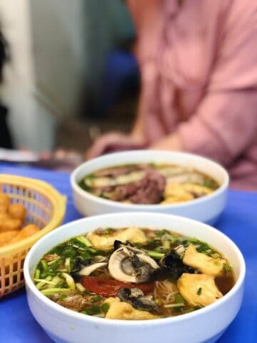 Vietnamese Food: Snail Noodle Soup