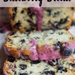 Back to school blueberry bread pinterest image clear top banner
