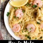 How to Make Shrimp Scampi Pinterest Image