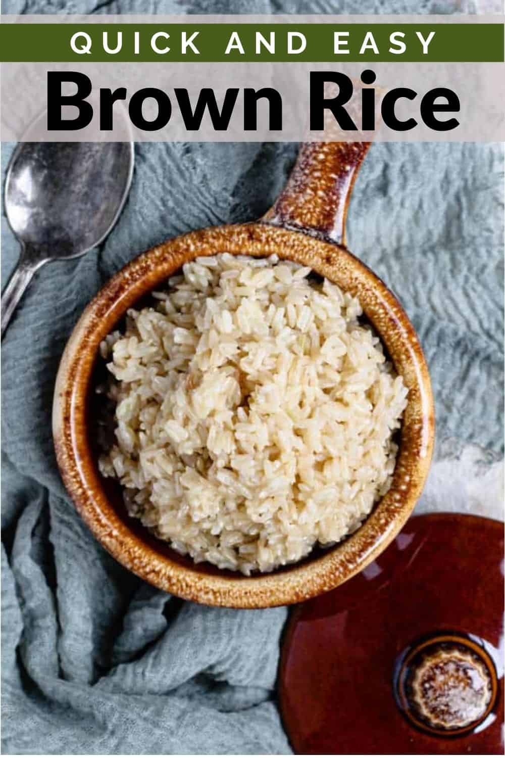 Instant Pot Brown Rice - Perfect Each Time! - The Foreign Fork
