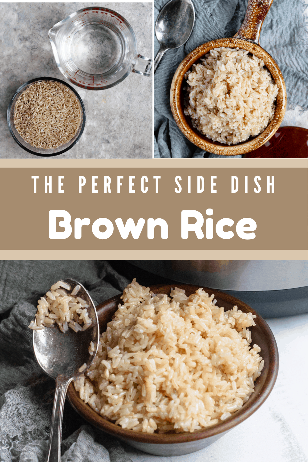 Instant Pot Brown Rice - Perfect Each Time! - The Foreign Fork