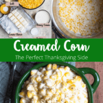 Creamed Corn Pinterest Image Middle banner