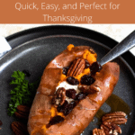 Thanksgiving Instant Pot Sweet Potatoes Pinterest Image Top Banner