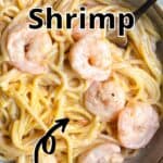 Homemade Bang Bang Shrimp Pinterest Image top outlined title