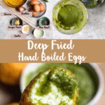 Deep Fried Hard Boiled Eggs Pinterest Image Middle Banner