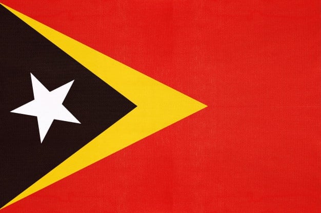 East Timor flag 