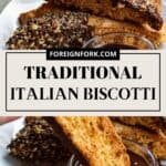 Traditional Italian Biscotti Pinterest Image new middle design banner
