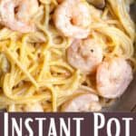 Instant Pot Bang Bang Shrimp Recipe Pinterest Image bottom design banner