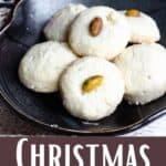 Christmas Butter Cookies Pinterest Image bottom design banner