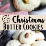 Christmas Butter Cookies Pinterest Image middle design banner