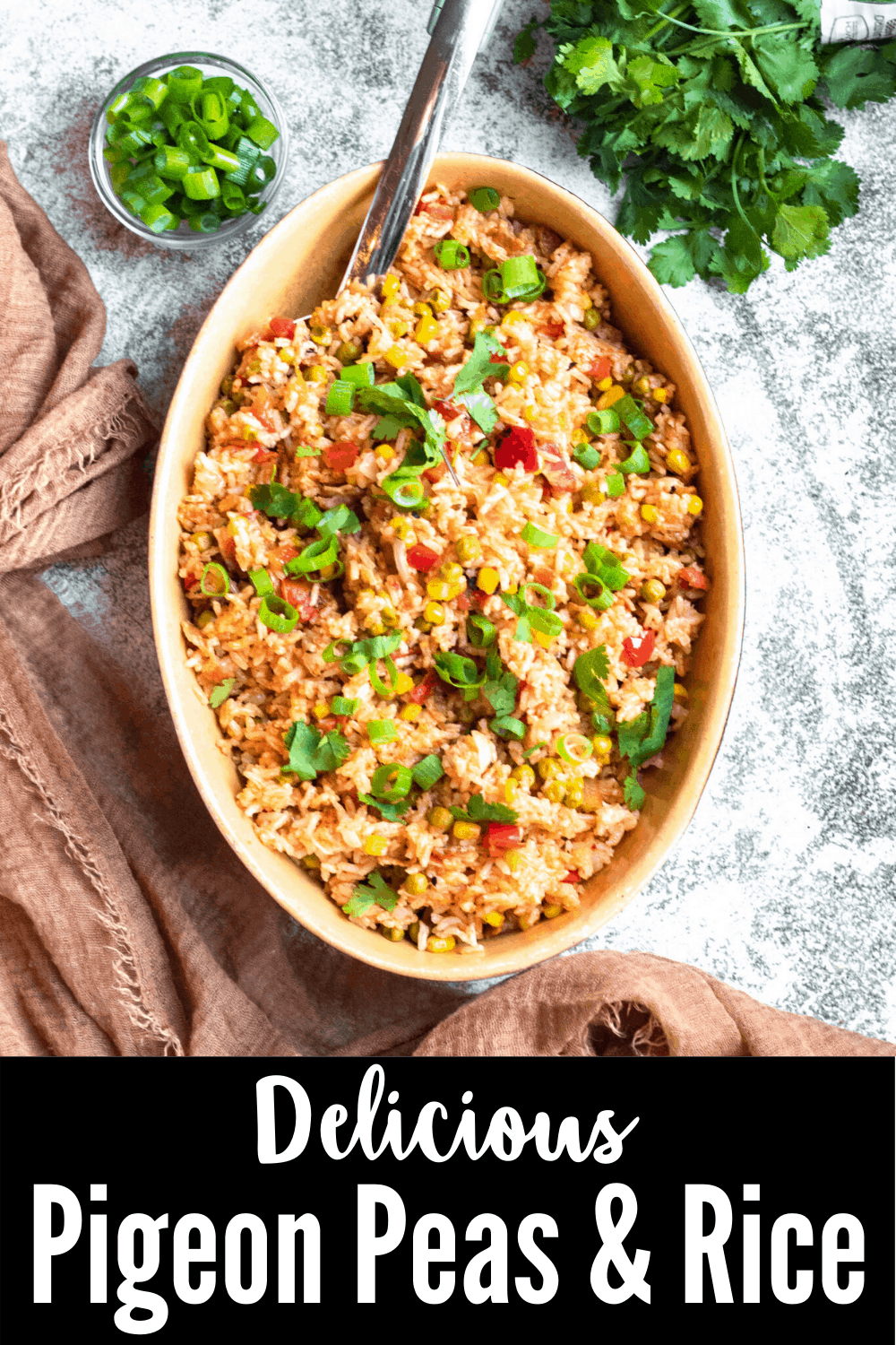 Pigeon Peas and Rice One Pot Meal The Foreign Fork