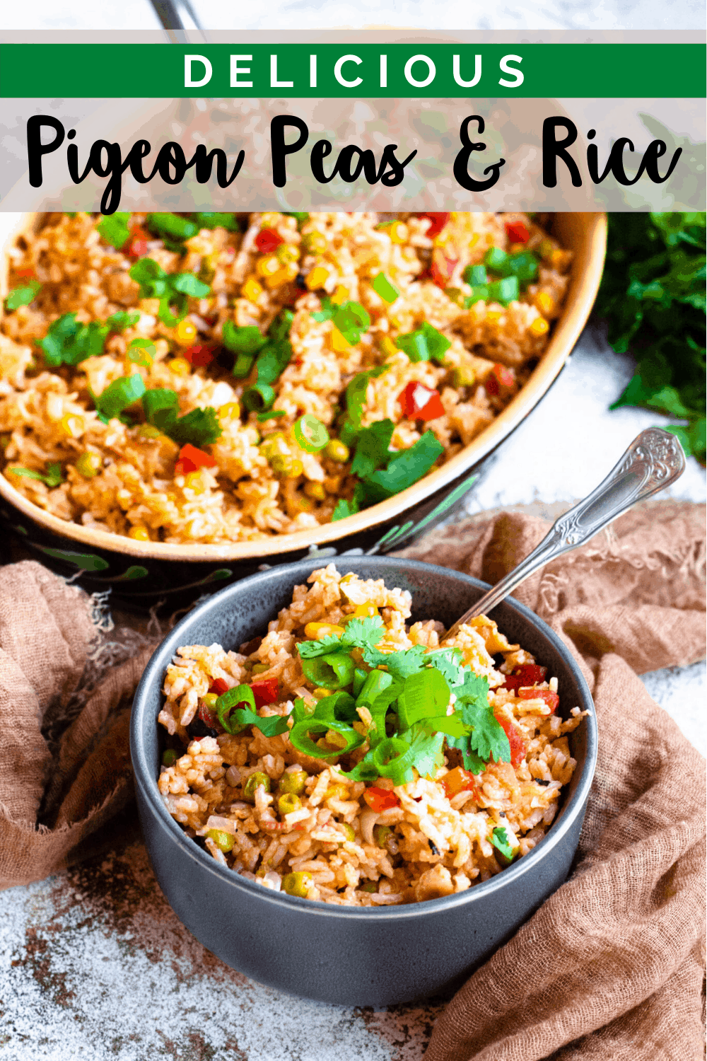 Pigeon Peas and Rice One Pot Meal The Foreign Fork